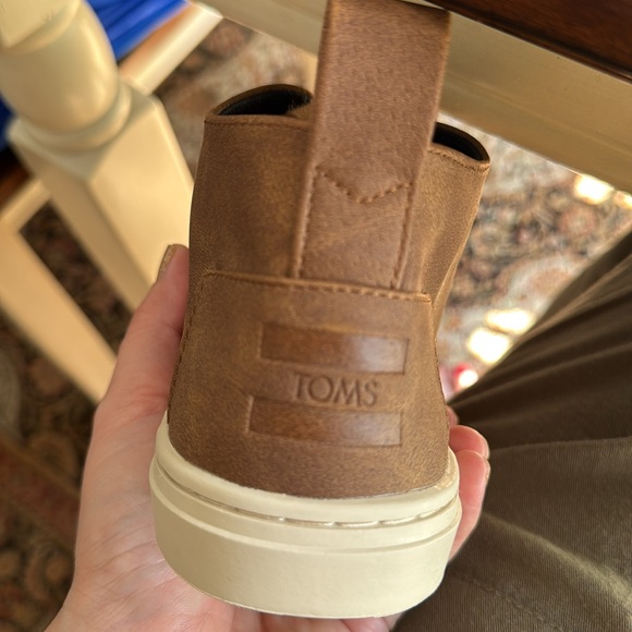 Toms Botas Cupsole Toffee Microsuede Youth 5 shoes - Picture 7 of 7
